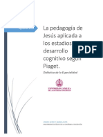 La Pedagogia de Jesús y Piaget