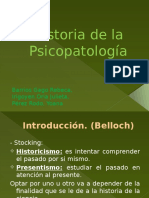 Historia de La Psicopatologíaa