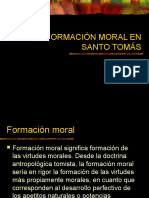 La Formaci n Moral en Santo Tom s