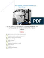 Teoría de Jean Piaget: Funcion Simbolica