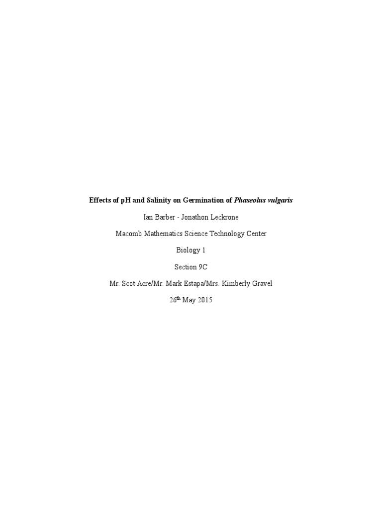 Effect of salinity stress in plants image