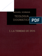 Schmaus Michael - Teologia Dogmatica 01. La Trinidad de Dios
