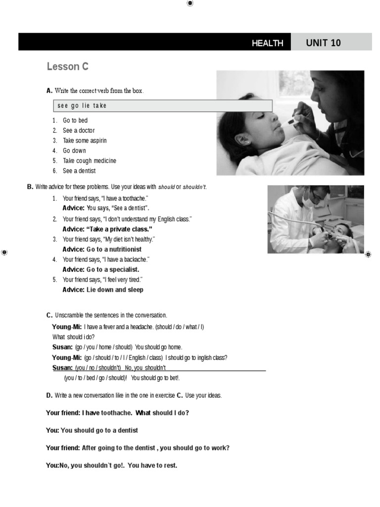 Health Advice and Conversations Guide | PDF | Language Arts & Discipline