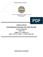 Kertas Kerja Perkhemahan Unit Beruniform