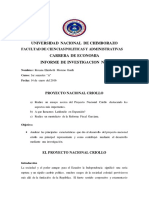 Proyecto Nacional Criollo