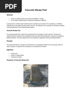 Concrete Slump Test