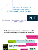 Strategi Penanganan Lingkungan Perkim Pembangunan Baru