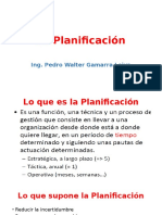 Planificación - Organización y administración de empresas 