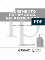 Incremento Patrimonial No Justificado PDF