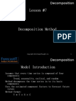 Forecast It 7. Decomposition