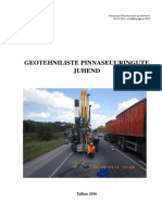 Geotehniliste Pinnaseuuringute Juhend 05-01-16