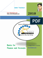 Finance and Accounts Basics