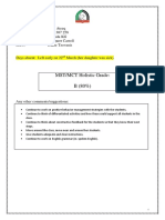 MST/MCT Holistic Grade: B (80%)