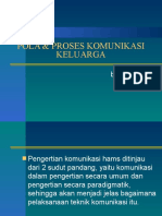 Pola & Proses Komunikasi Keluarga