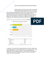 Questionnaire Analysis To My Radio Trailer and Film Poster Audience Research