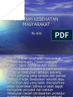 Sejarah Kesehatan Masyarakat