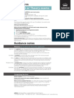 International Entry Form 081