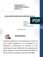 REGULACIONES VENEZOLANA EN MATERIA DE LAS TIC.pdf