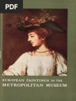 A Concise Catalogue of The European Paintings in The Metropolitan Museum of Art