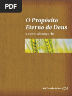 O Proposito Eterno de Deus