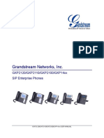 Manual Telefono GRANDSTREAM GXP 1450