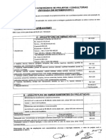 Tabela de Honorários de Projetos de Engenharia