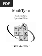 MathType User Manual