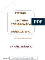 6º Básico - Fichas de Comprensión Lectora