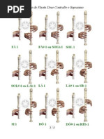 Digitacao Flauta Doce Contralto