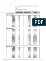 Form Tarifas Del Servicio de Acceso A Internet - Banda Ancha ADSL PDF