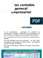 El Plan Contable General Empresarial