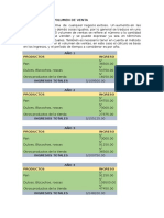 Estimacion Del Volumen de Venta