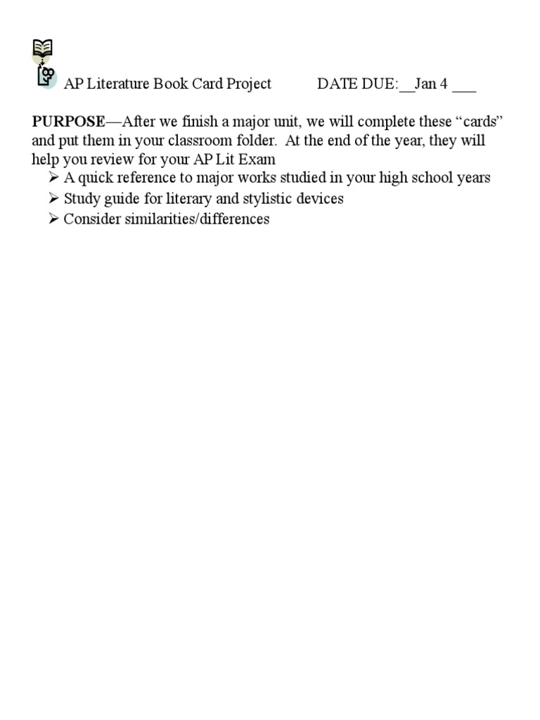 Novel Notecards | PDF