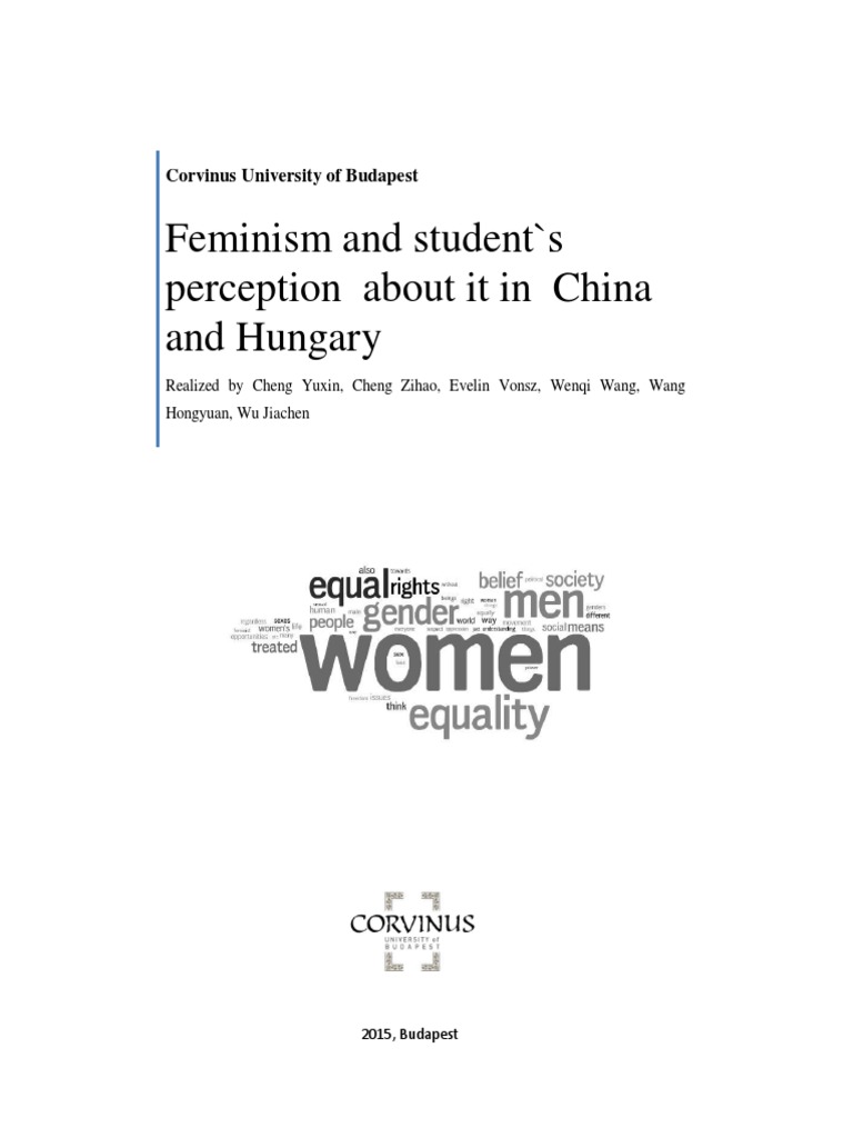 Feminism Perceptions in China and Hungary | PDF | Woman | Feminism