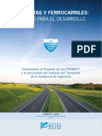 Autopistas y Ferrocarriles