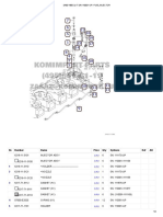 SA6D140E-3J-7 FUEL INJECTOR PARTS LIST