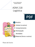 Aula 01 Logística