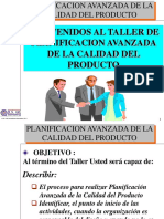 Taller Apqp