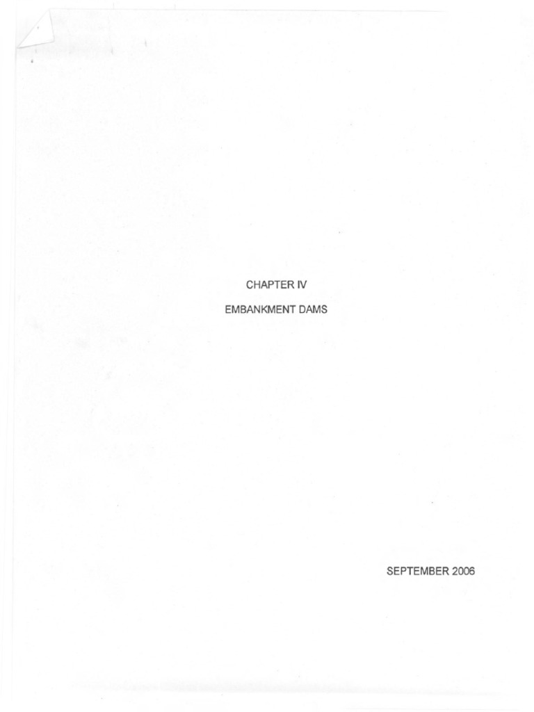 Embankment Dams: Safety Evaluations Guide | PDF | Dam | Soil Mechanics