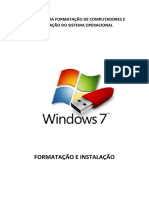 Instalação Win7 Passo A Passo PDF