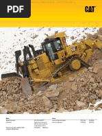 Ficha Tecnica - Bulldozer CAT D6R | PDF