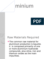 Aluminium Production Process