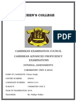 Queen'S College: Caribbean Examination Council Caribbean Advanced Proficiency Examinations