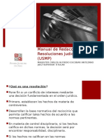 Manual de Redacción de Resoluciones Judiciales