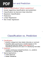 Classification and Prediction