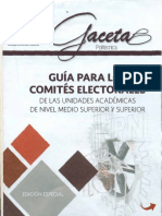 Guìa para comités Electorales