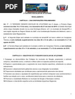 Regulamento ATUALIZADO - 3º Desafio Escolar de Atletismo