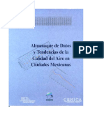 Almanaque de Datos y Tend Calidad Aire Ciudades Mexicanas