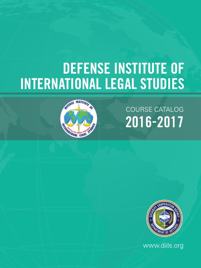 DIILS Course Catalog 2016-2017 | PDF | Military Justice | Military