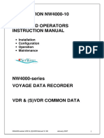Operators Instruction Manual-Nw4000